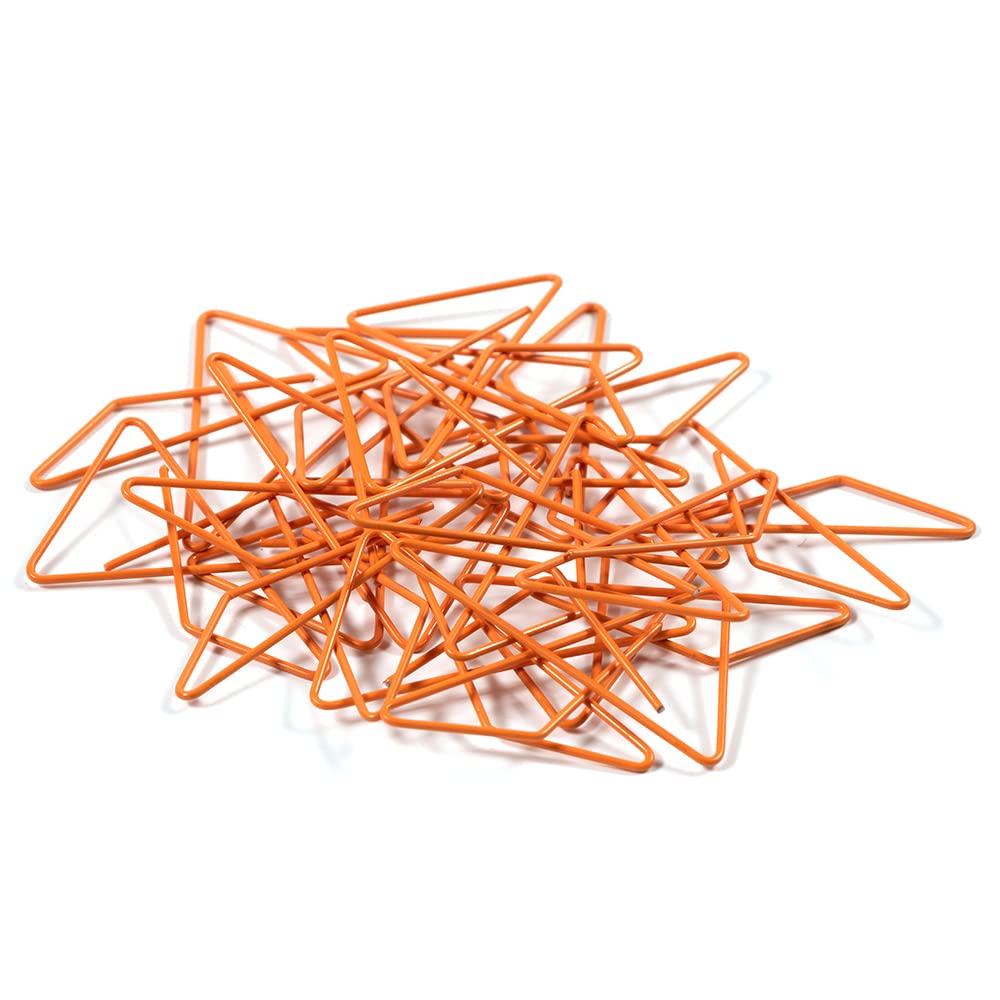 Colorful Butterfly Paper Clips - Orange Stationery Clamps - 15 Pack for Office, School & Crafting Supplies - Perfect for Organizing Documents, Notes & DIY Projects