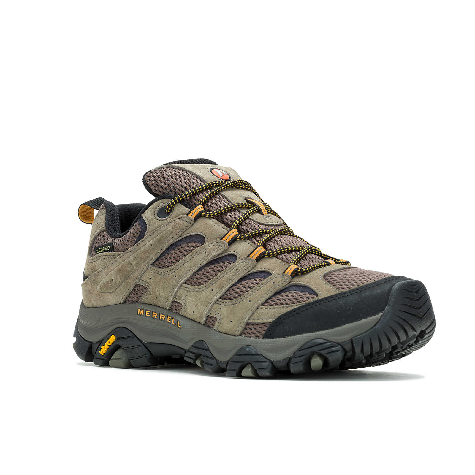 Merrell Moab 3 WP Wide Men's Waterproof Hiking Boots - Lightweight & Durable Outdoor Shoes for Trail Walking, Backpacking & Mountain Adventures