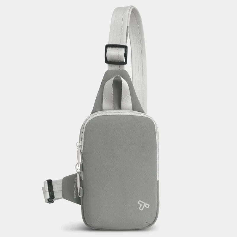 Travelon The Voyages Anti-Theft Compact Sling Bag - Secure Crossbody Purse for Travel, Commuting & Everyday Use