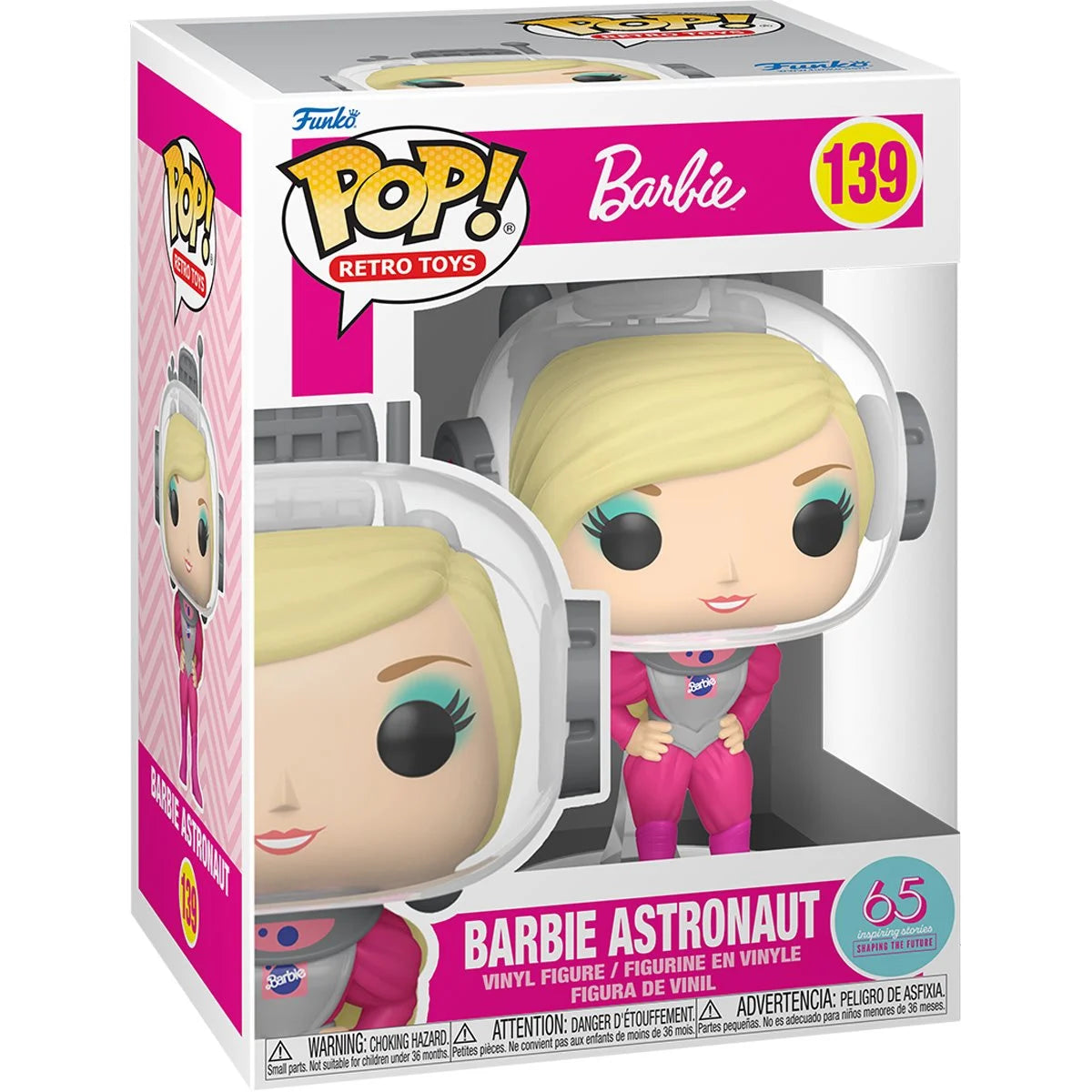 Barbie 65th Anniversary Astronaut Doll - Collectible Barbie Space Explorer Toy for Girls & Collectors - Perfect for Birthday Gifts, Space-Themed Parties & Playtime Adventures