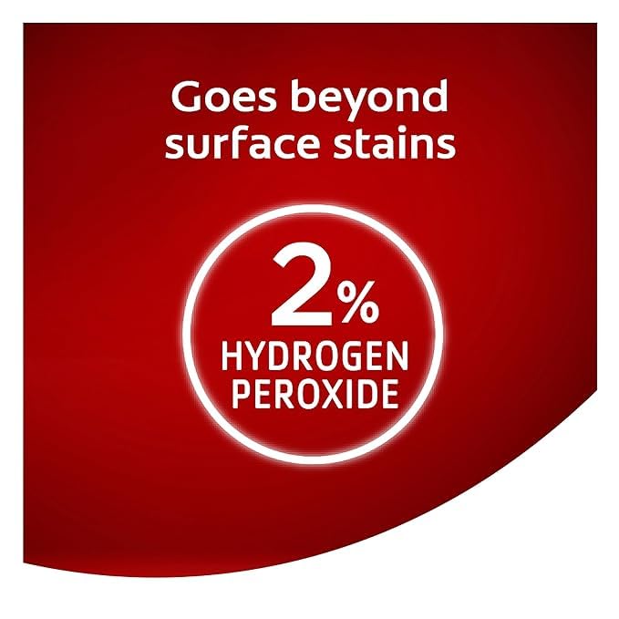 Optic White Advanced Teeth Whitening Toothpaste with 2% Hydrogen Peroxide - 3 Pack (12.6 oz Total) for Brighter Smile - Includes Free Toothpaste Squeezer - Perfect for Daily Oral Care & Stain Removal