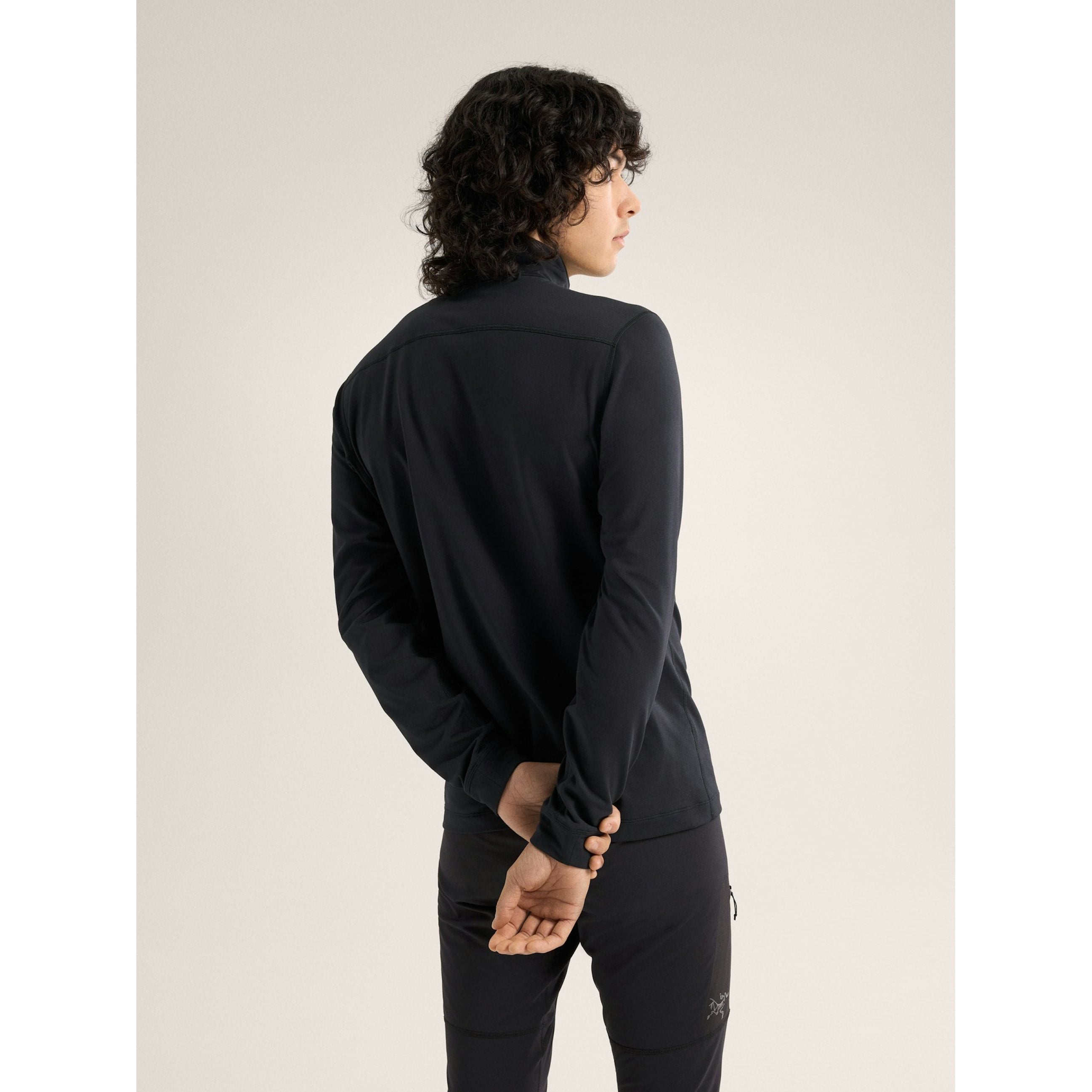 Arc'teryx Men's Rho LT Zip Neck Base Layer - Lightweight Merino Wool Thermal Shirt for Hiking, Skiing & Outdoor Activities