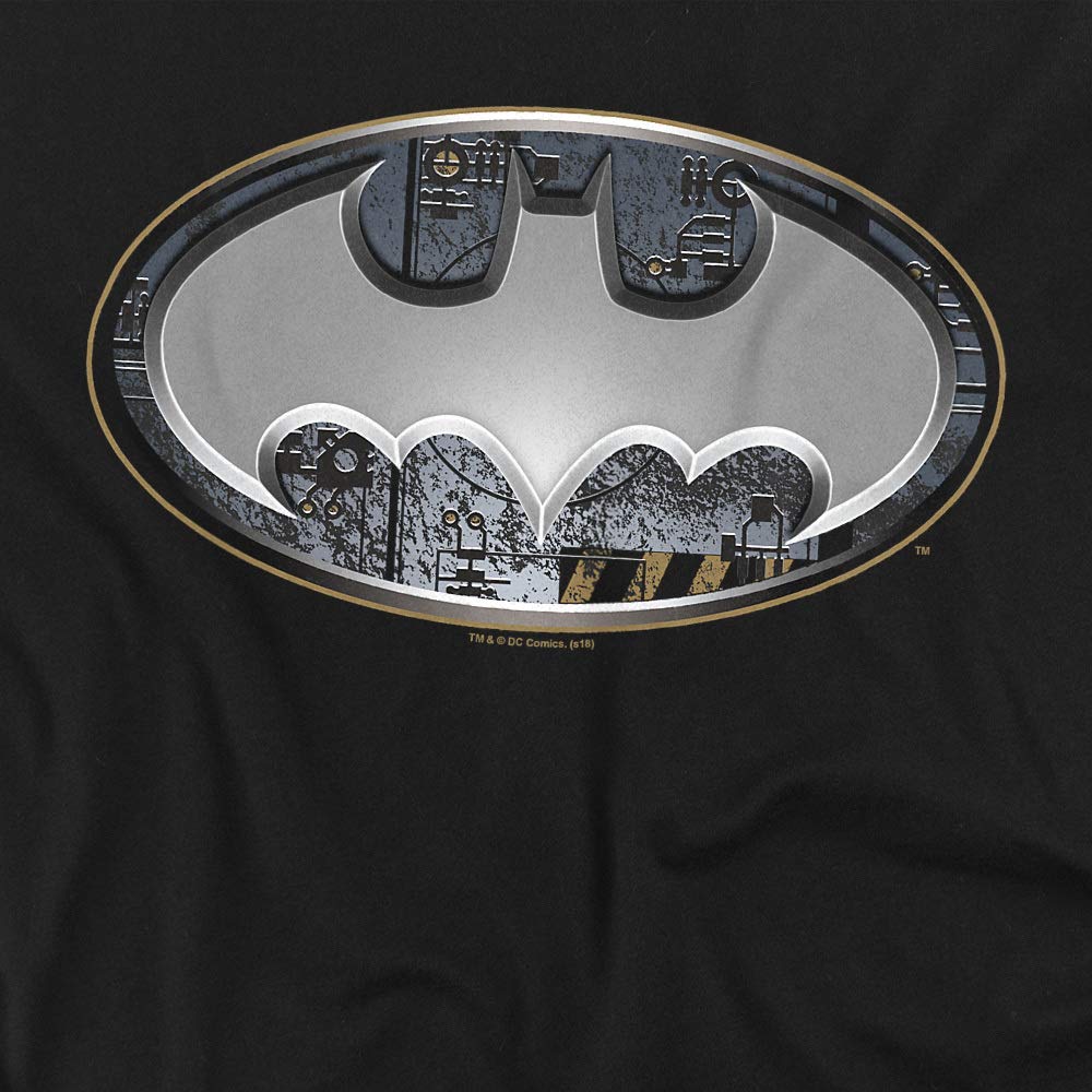 Batman Steel Wall Shield Graphic T-Shirt for Men & Women - Superhero Unisex Tee for Cosplay, Casual Wear & Comic Con