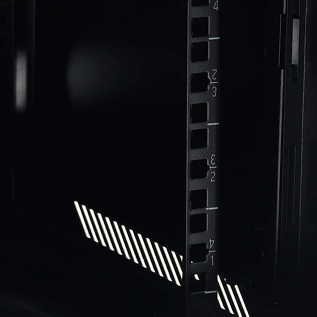 12U Wall Mount Network Rack Cabinet - 19 Inch Server Rack IP20 Rated (600x600x640mm) for Home & Office Network Equipment Organization - Perfect for Data Centers, IT Closets, and Home Office Setups