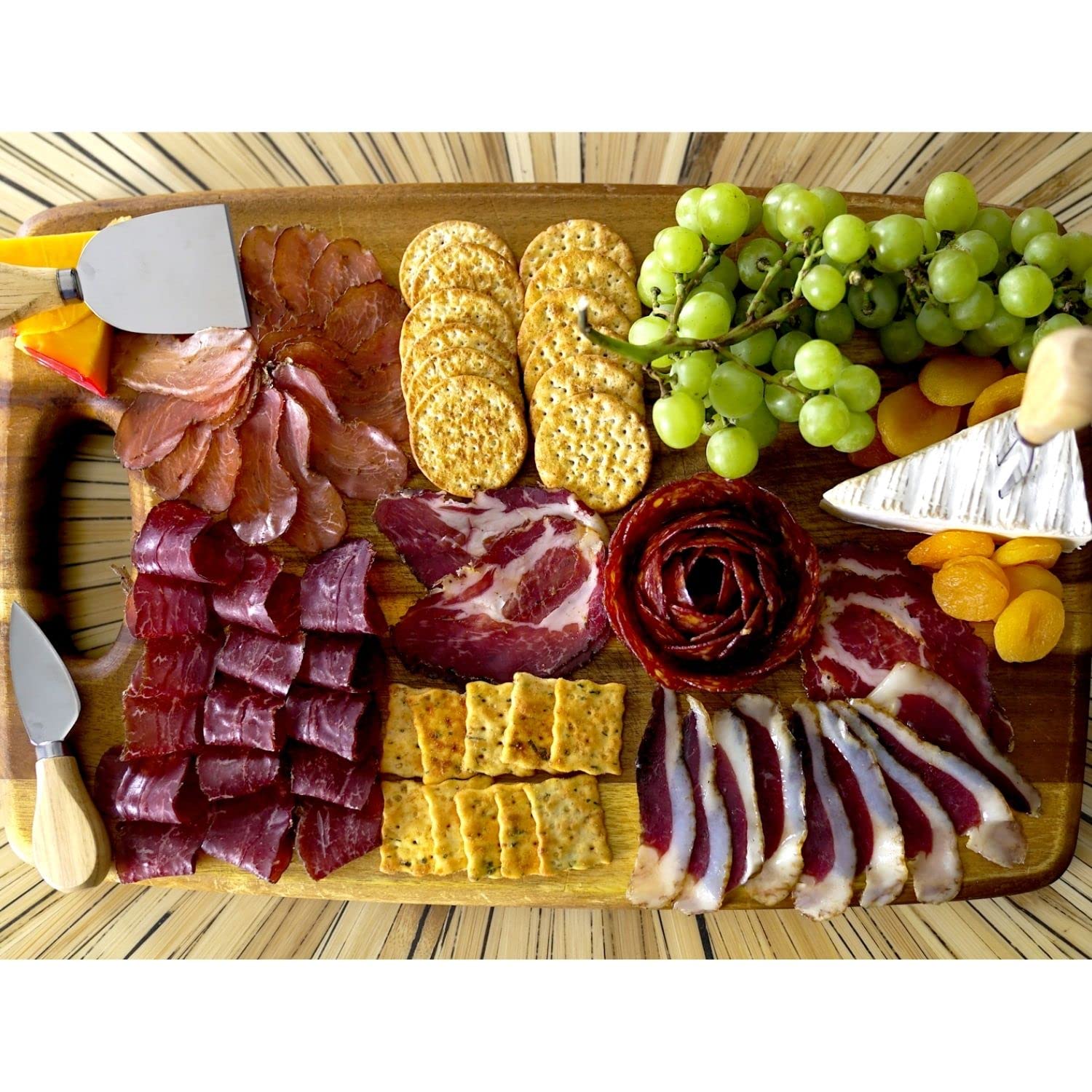Premium Date Night Charcuterie Box - Artisan Duck Prosciutto, Bresaola, Rosemary Lamb Salami & 4 Other Gourmet Meats | Perfect for Romantic Dinners, Wine Pairings & Charcuterie Boards
