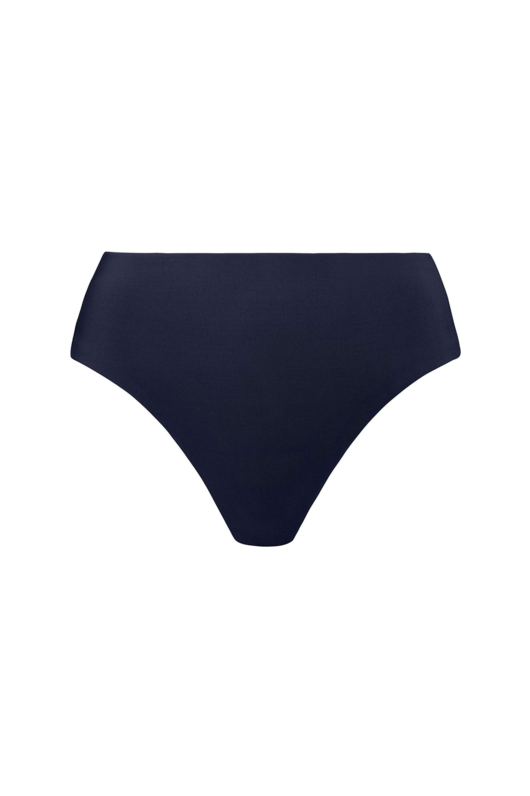 Robin Piccone Women's Ava High Rise Bikini Bottom - Sexy Swimwear for Women, Comfortable & Stylish Beachwear - Perfect for Pool Parties, Vacations & Summer Getaways