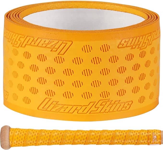 Lizard Skins DSP Ultra Bat Grip - Maize Yellow | High-Performance Baseball Bat Handle Grip for Enhanced Control & Comfort | Perfect for Baseball, Softball & Training Practice