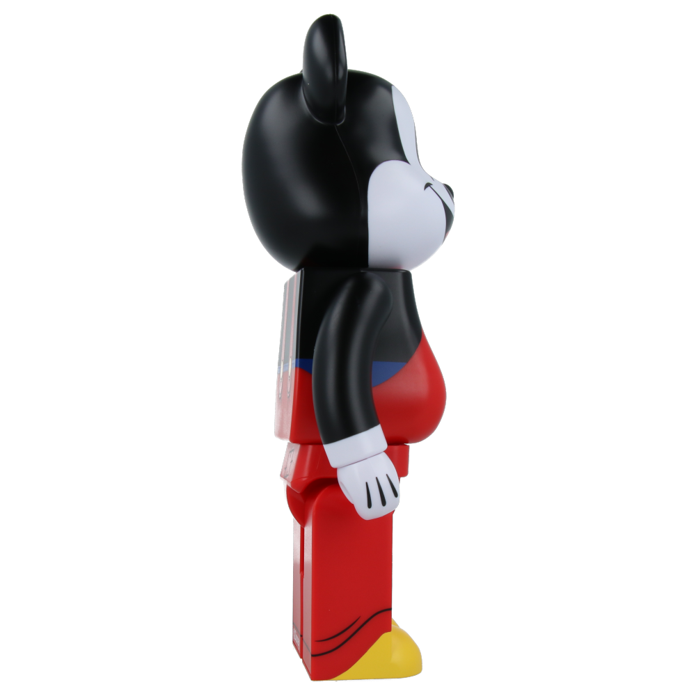 400% + 100% Bearbrick Mickey Boat Builders Collectible Toy Figure - Limited Edition Disney Vinyl Art for Home Decoration & Gift Giving | Perfect for Display in Living Rooms, Offices, and Collections