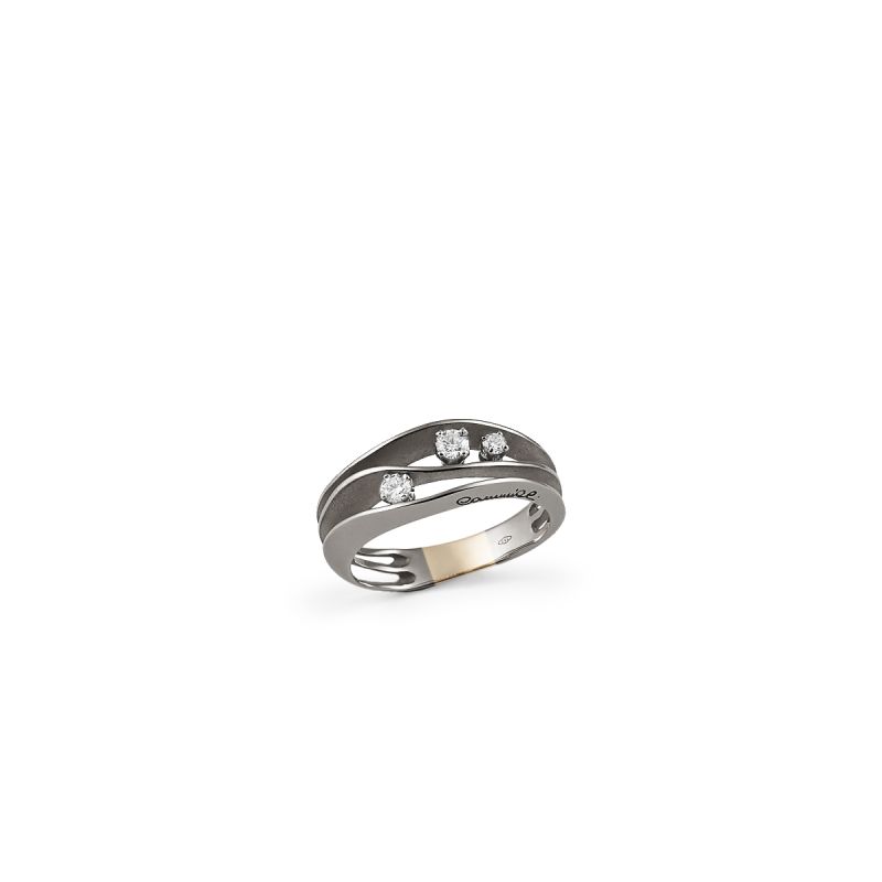 0.19ct Natural Diamond Ring for Women - Elegant Dune Design Wedding & Engagement Ring - Perfect for Anniversary, Proposal & Special Occasions