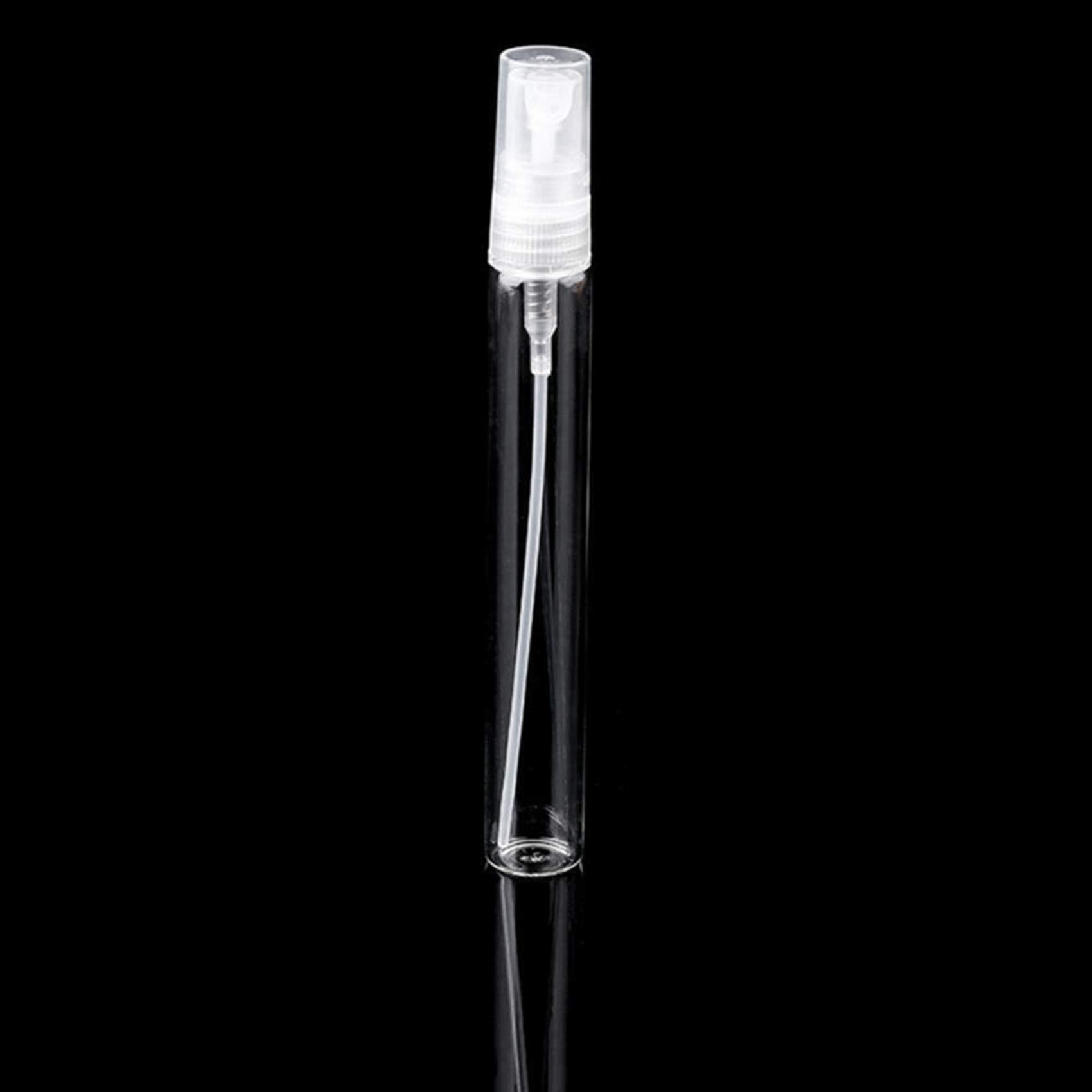 20Pcs 2ml Mini Portable Glass Perfume Bottles - Travel Size Empty Refillable Spray Bottles for Perfume, Essential Oils & Cosmetics | Perfect for Travel, Gym, Purse & DIY Projects