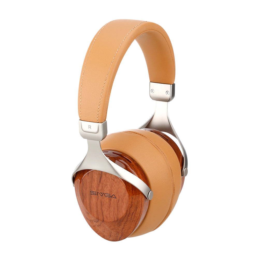 Sivga SV021 Closed Back Over Ear Headphones - High Fidelity Studio Monitor Headphones with Noise Isolation for Music, Gaming & Professional Audio Work