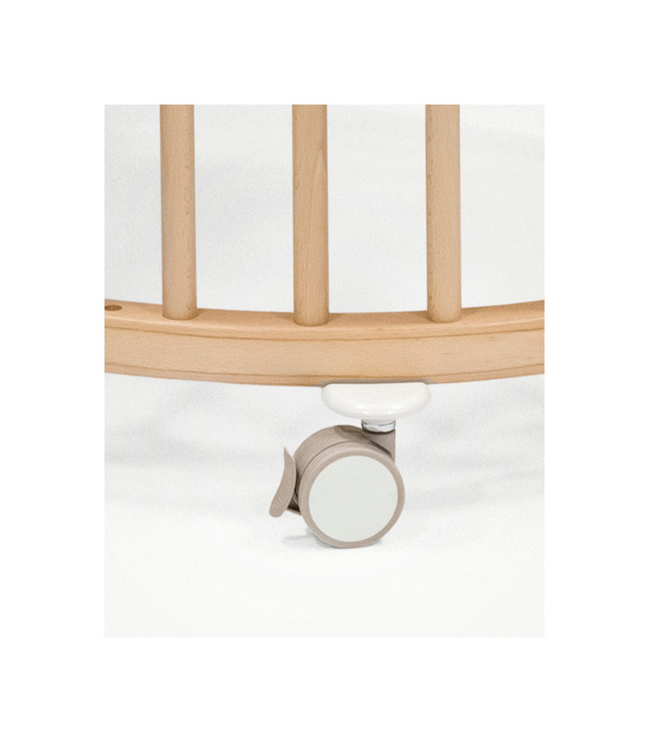 Stokke Sleepi Wheel Bracket Replacement Part - Compatible with Stokke Sleepi Crib & Bassinet | Durable Baby Crib Accessory for Easy Mobility & Transportation | Perfect for Nursery, Travel & Home Use