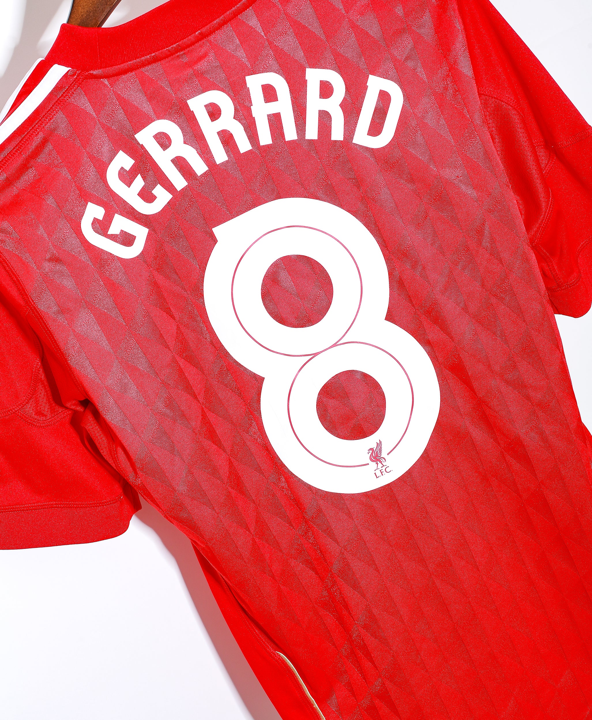 2010-2011 Liverpool FC Home Jersey Steven Gerrard #8 Replica Soccer Shirt (Size S) - Perfect for Match Days, Fan Collections & Football Gifts