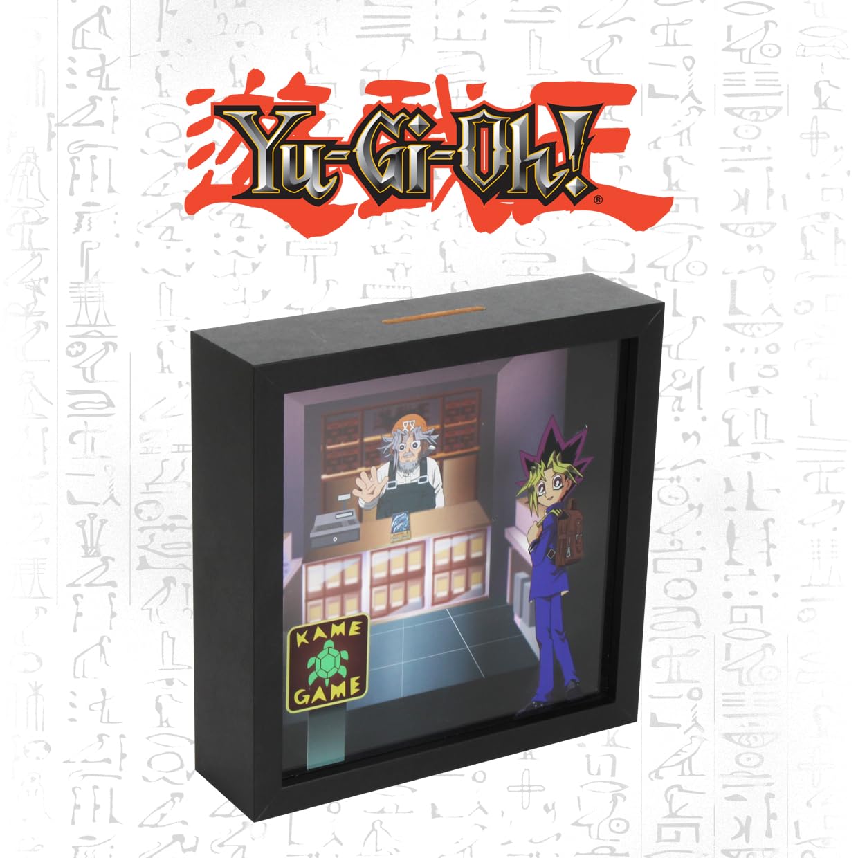 Yu-Gi-Oh! Collectible Money Box - Duel Monsters Themed Piggy Bank for Cash & Coin Storage | Perfect for Yu-Gi-Oh Fans, Gift Ideas & Anime Collectors