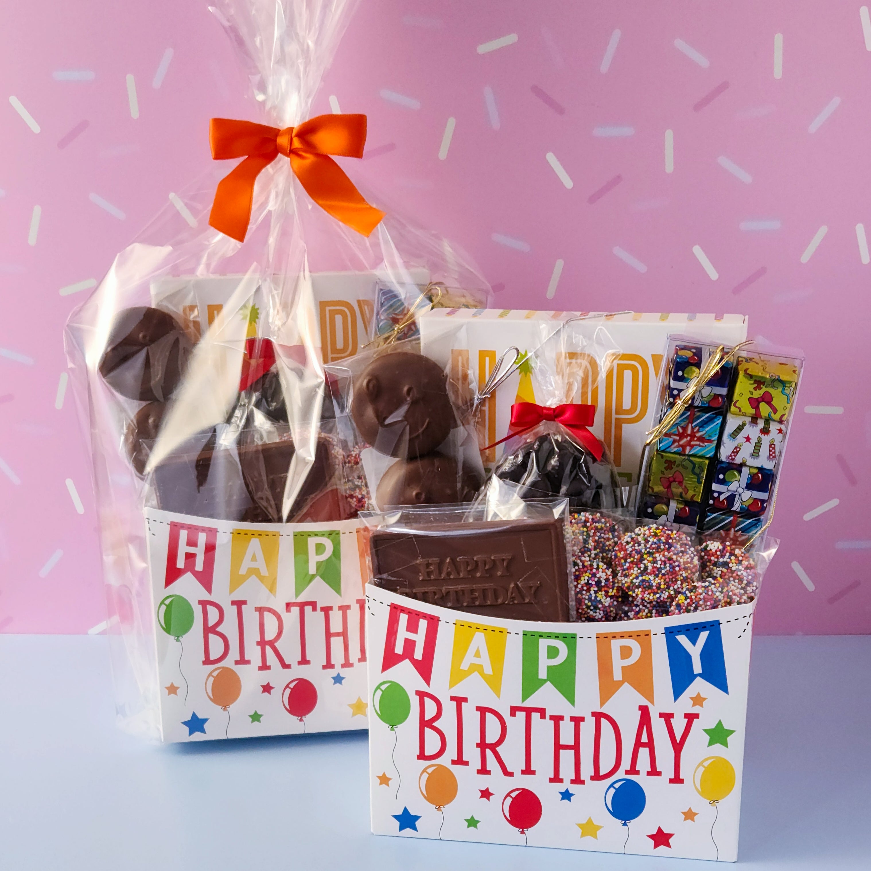 Happy Birthday Gift Basket for Women & Men - Thoughtful Present for Birthday Parties, Anniversaries & Special Occasions