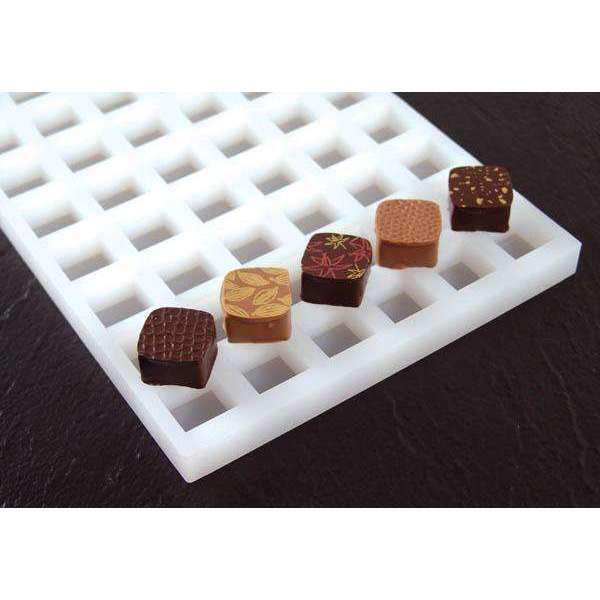 Premium Square Bonbon Chocolate Silicone Mold - Non-Stick Baking Tray for Homemade Candies, Desserts & DIY Treats - Perfect for Holidays, Parties & Gift Making