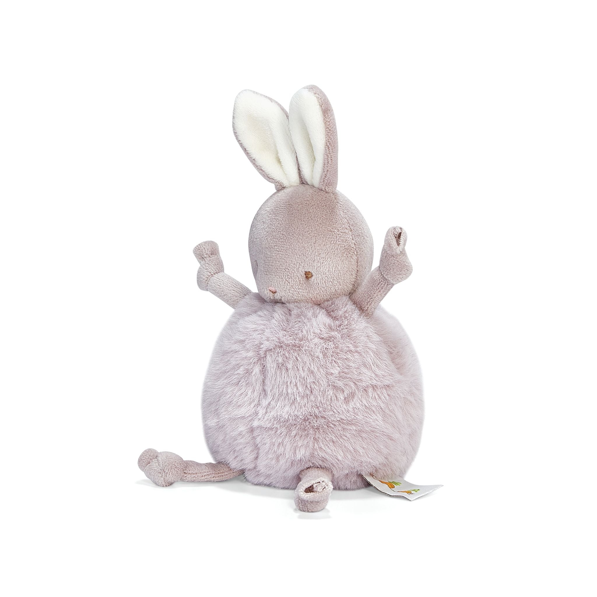 Lilac Marble Bunny - Roly Poly Tumbler Toy for Kids | Fun Stress Relief & Decorative Home Office Desk Accessory