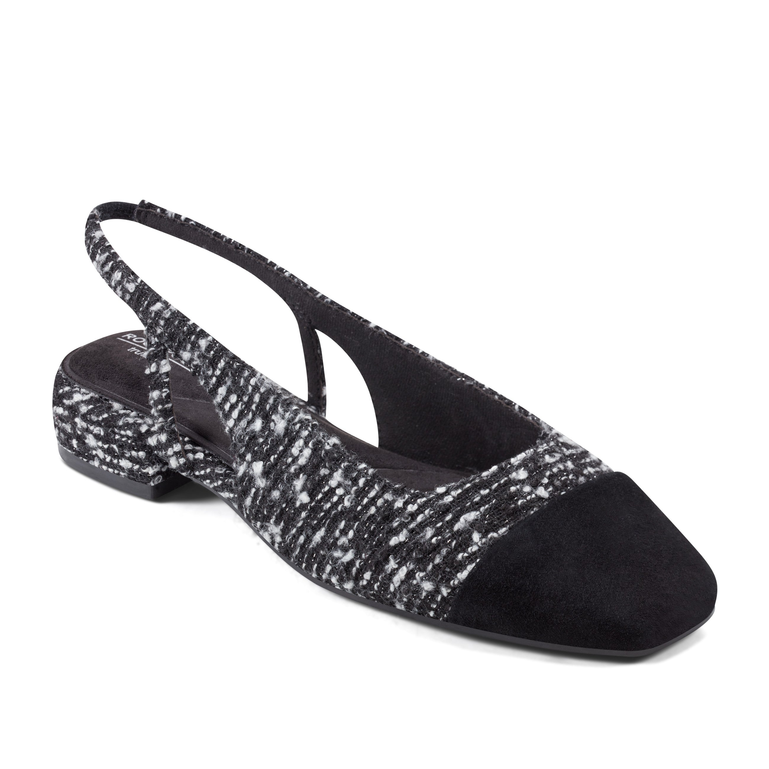 Women's Comfortable Sagey Slingback Ballet Flats - Elegant Low Heel Shoes for Work, Office & Casual Wear