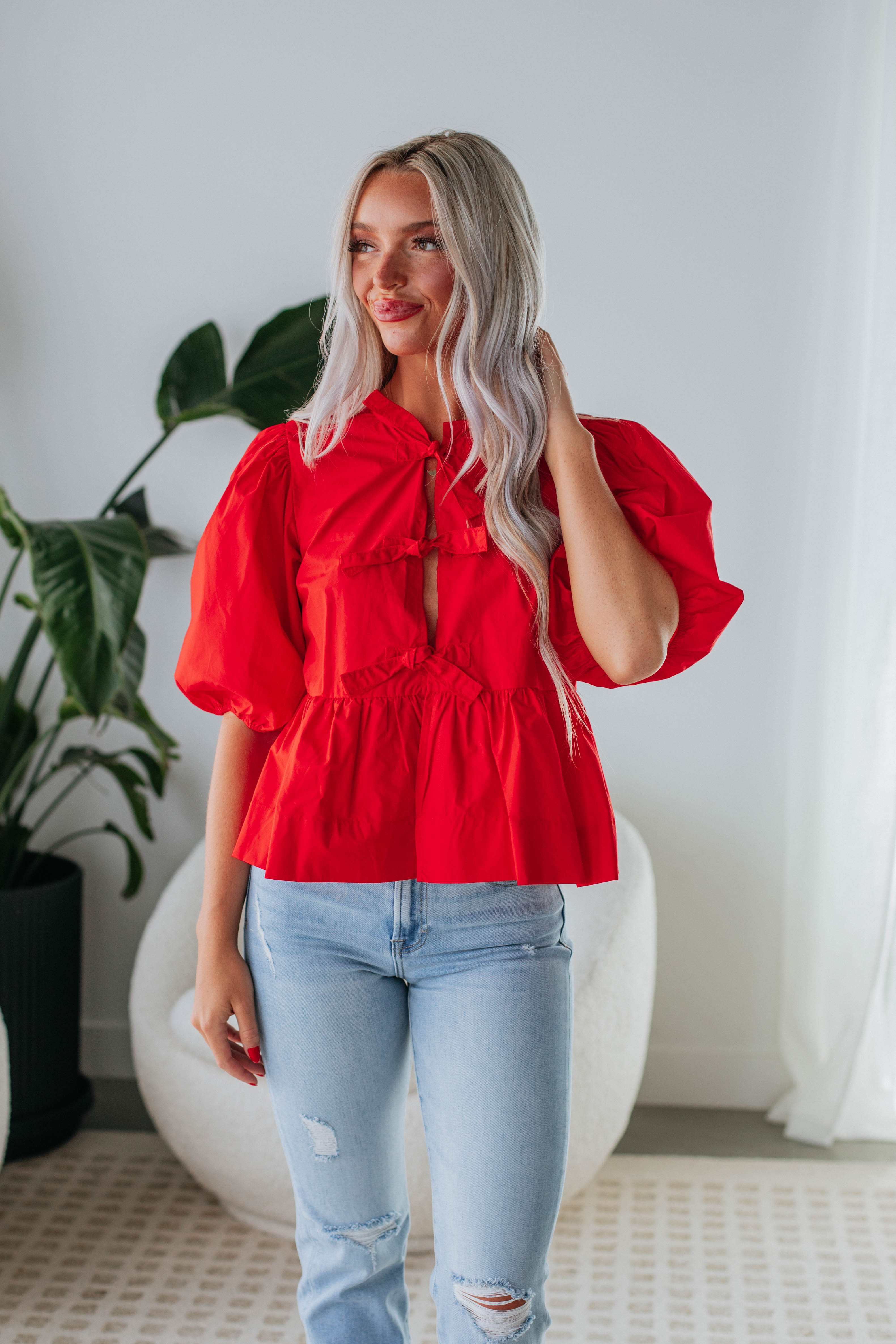 Stylish Indy Top for Women - Trendy Casual Blouse for Everyday Wear - Perfect for Office, Outings & Date Nights