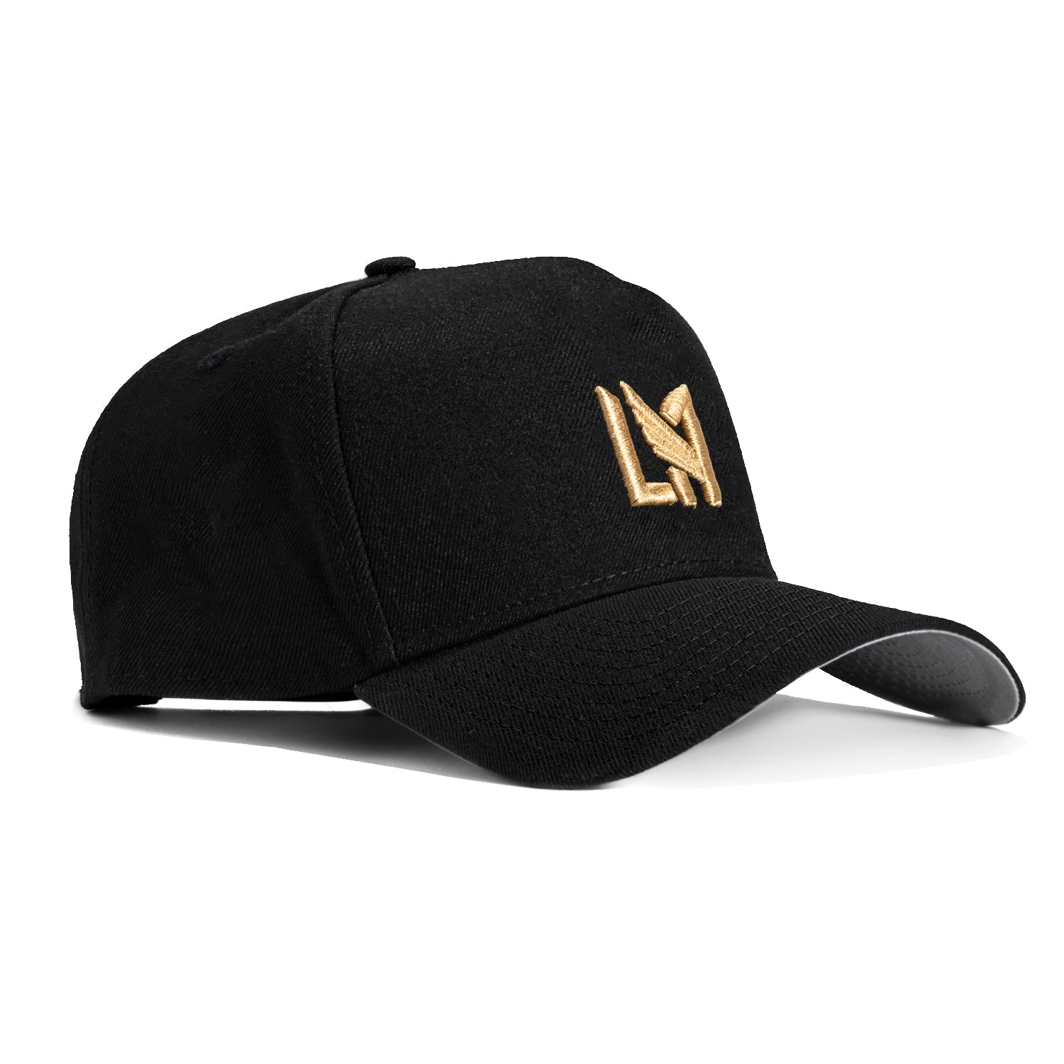 New Era 9Forty A-Frame Los Angeles FC Snapback Adjustable Baseball Cap - Black | Official MLS Soccer Hat for Men & Women, Perfect for Games, Streetwear & Fan Collections
