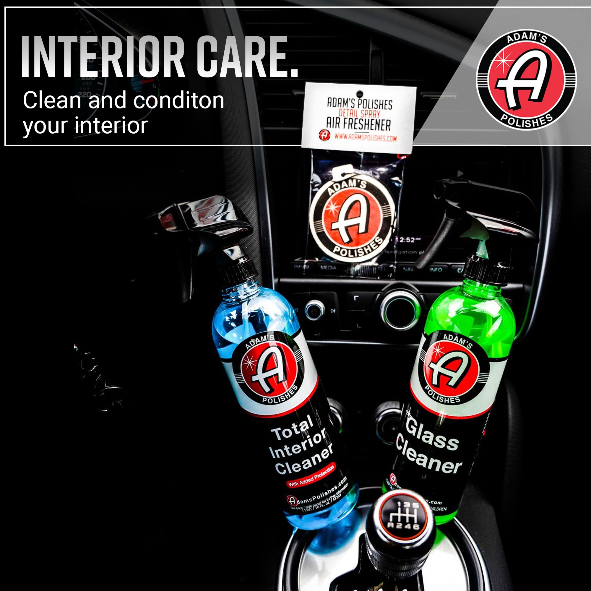 Adam's Polishes Premium Car Wash Kit - Complete Car Care Cleaning Chemicals & Essential Supplies for Cars & Trucks - Perfect Gift for Car Lovers, Dads & DIY Enthusiasts - Ideal for Detailing, Washing & Protecting Your Vehicle at Home or Auto Shops