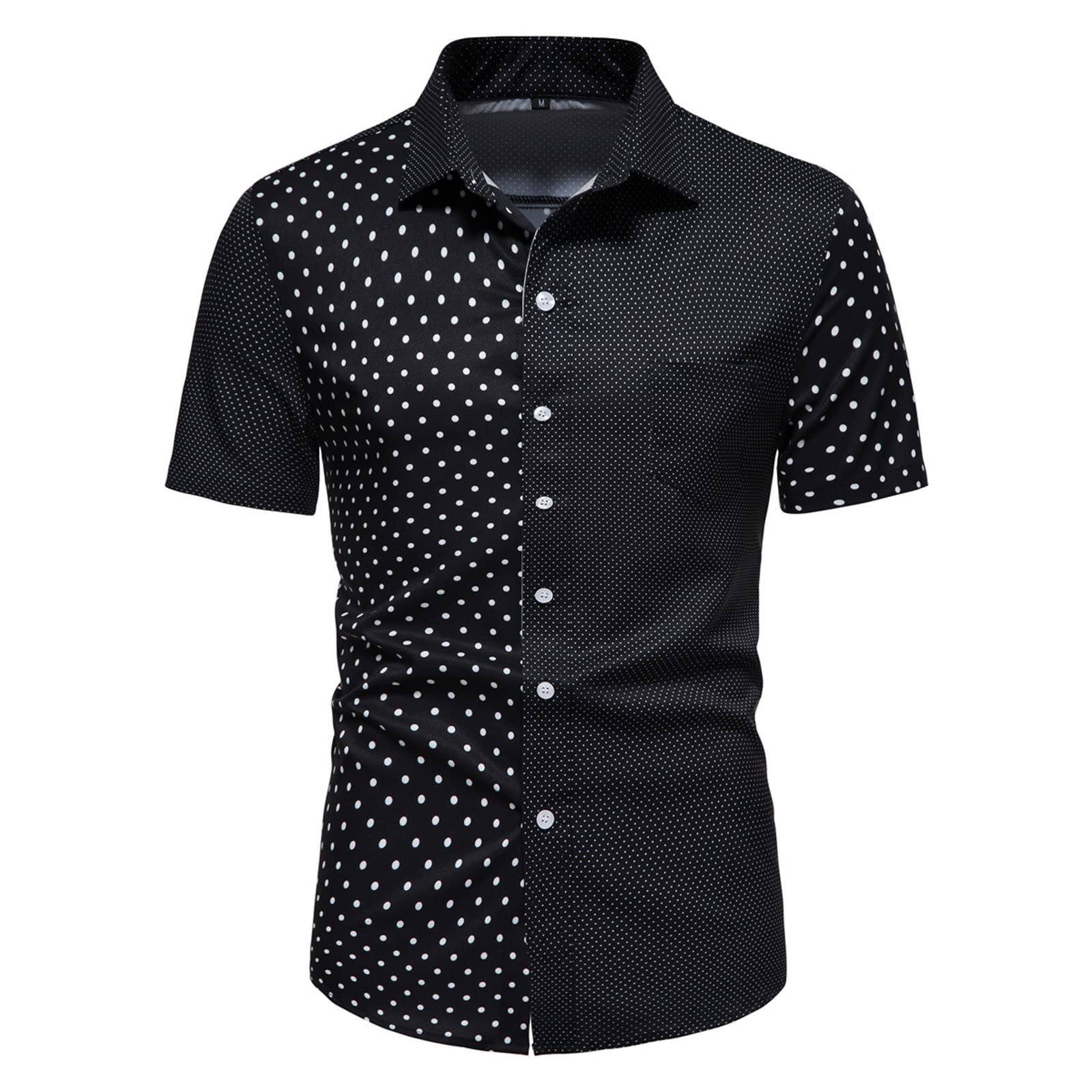 Stylish Men's Hawaiian Shirt Short Sleeve Floral Print Button Down Shirt for Casual Wear, Beach Vacation & Summer Parties - Breathable & Comfortable Tropical Shirt