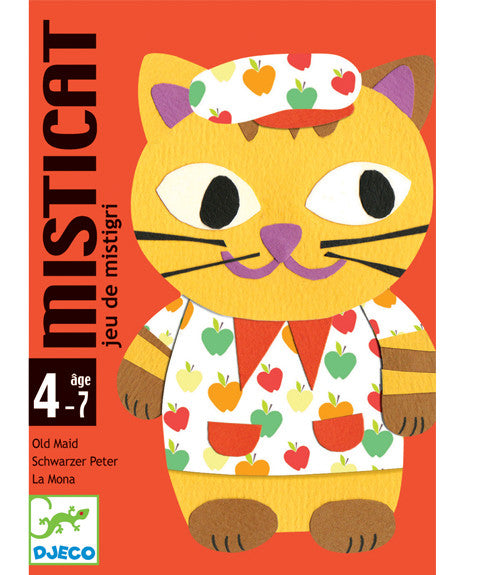 Mysticat Card Game by Djeco - Fun Family Strategy Game for Kids & Adults - Perfect for Game Nights, Parties & Travel