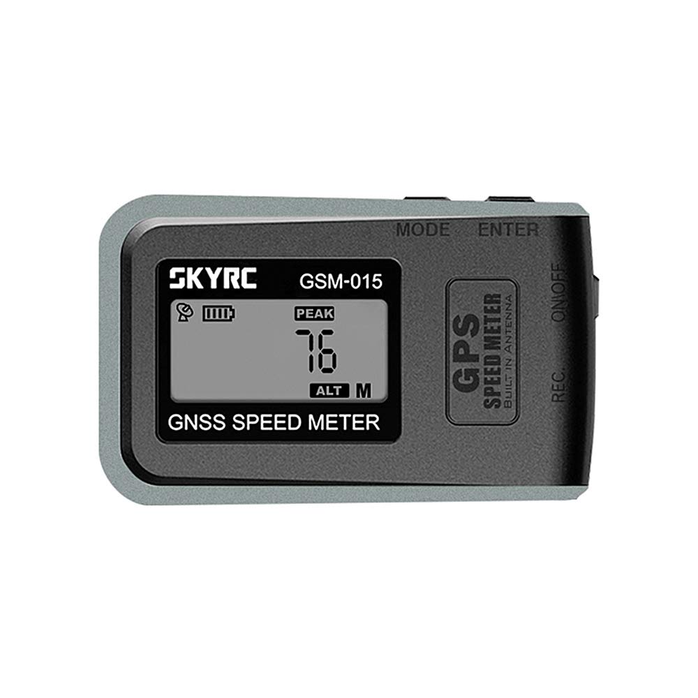 GoolRC GSM-015 GNSS GPS Speed Meter for RC Drones, FPV Multirotor, Quadcopter, Airplane & Helicopter - Accurate Speed Tracking for Racing, Aerial Photography and Drone Performance Testing