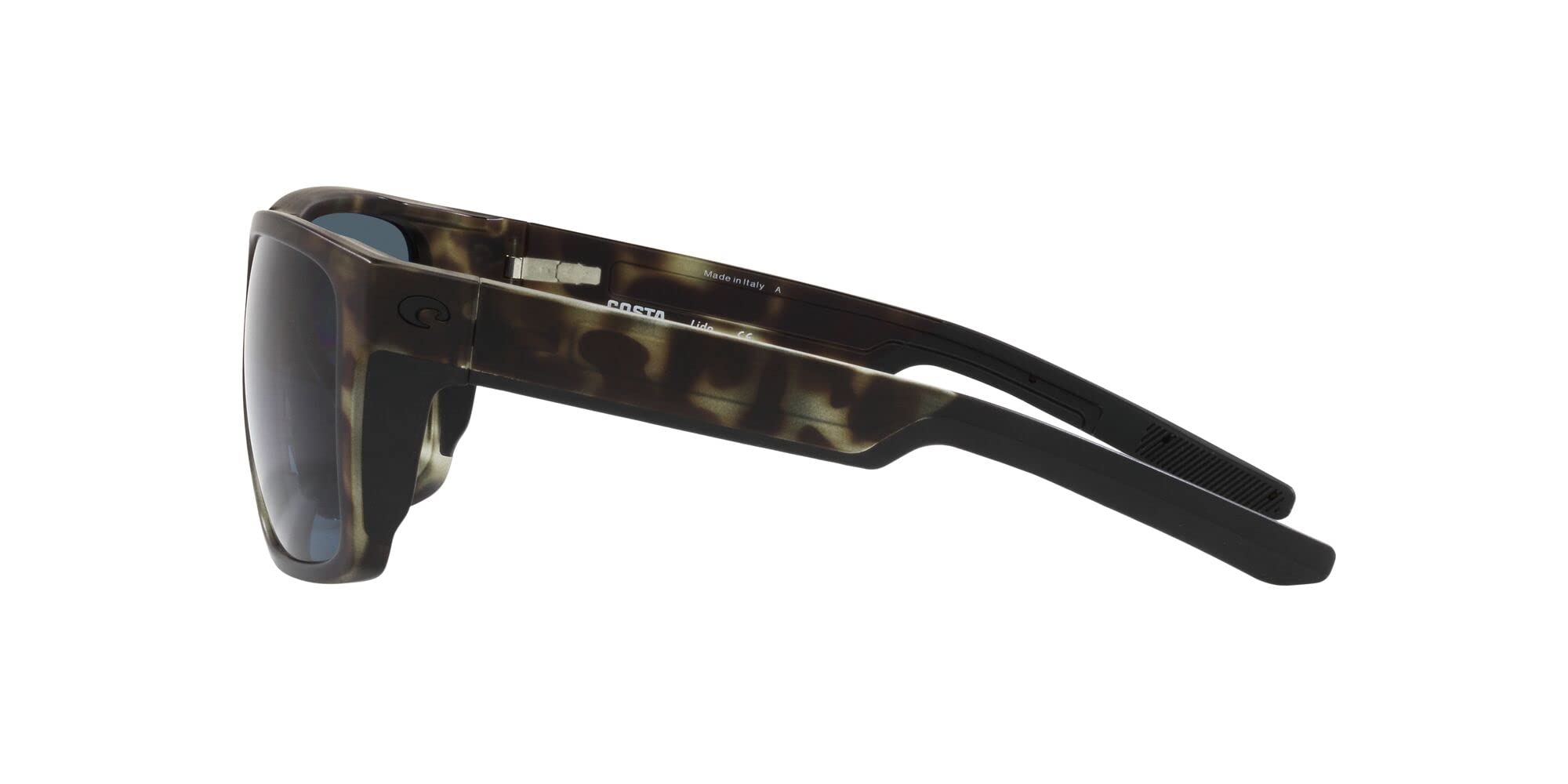 Costa Del Mar Men's Lido Square Polarized Sunglasses UV Protection - Stylish & Durable for Outdoor Sports, Fishing, Driving & Beach Activities