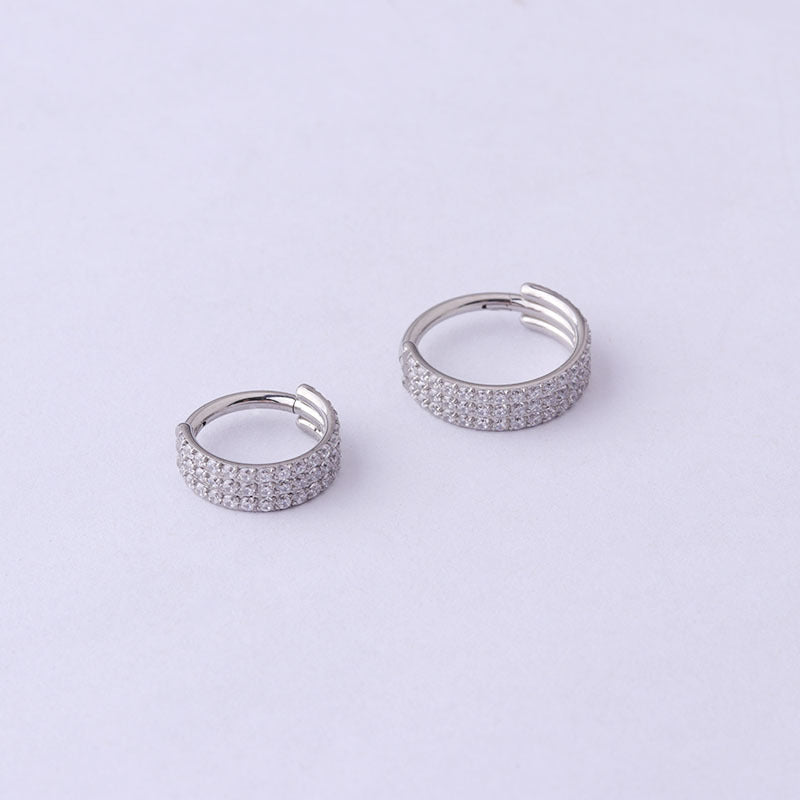 16G Surgical Steel Hypoallergenic Thick Clicker Nose Ring for Sensitive Skin | Comfortable Nose Hoop Piercing Jewelry for Everyday Wear & Special Occasions | HSPJ709