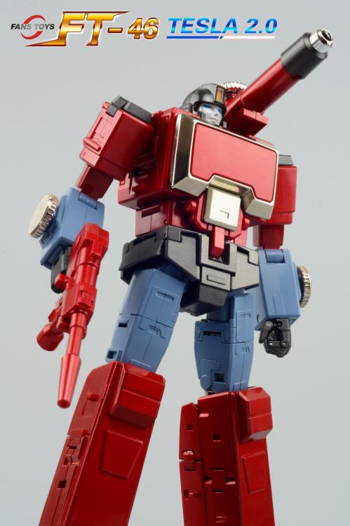 Fans Toys FT 46 Tesla 2.0 Transformers Action Figure Collectible Model - Perfect for Display, Gifts & Transformers Fans Collection