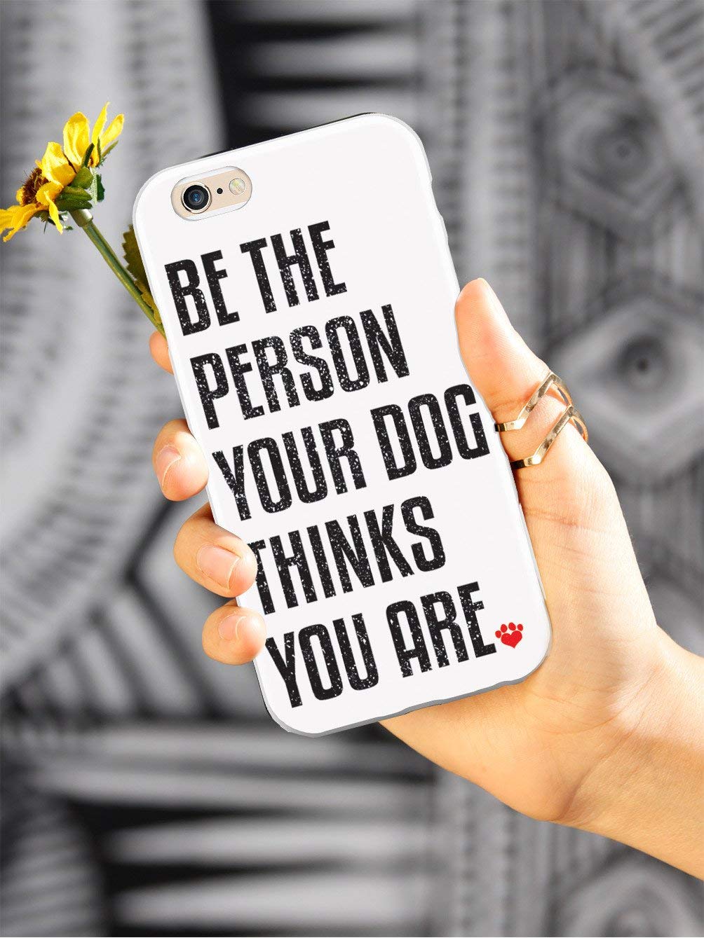 Inspired iPhone 12 Case - 3D Textured Protective Cover for Apple iPhone 12 | Durable Shockproof Phone Case with Anti-Slip Grip | Perfect for Everyday Use, Work, Travel & Outdoor Activities