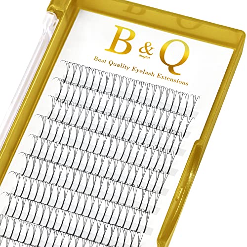 Premium 3D-C-0.10-14 Eyelash Extensions - Long Stem Volume Fan Lashes (0.07 & 0.10) - C/D Curl for Professional Salon & DIY Use - Perfect for Weddings, Parties & Special Occasions
