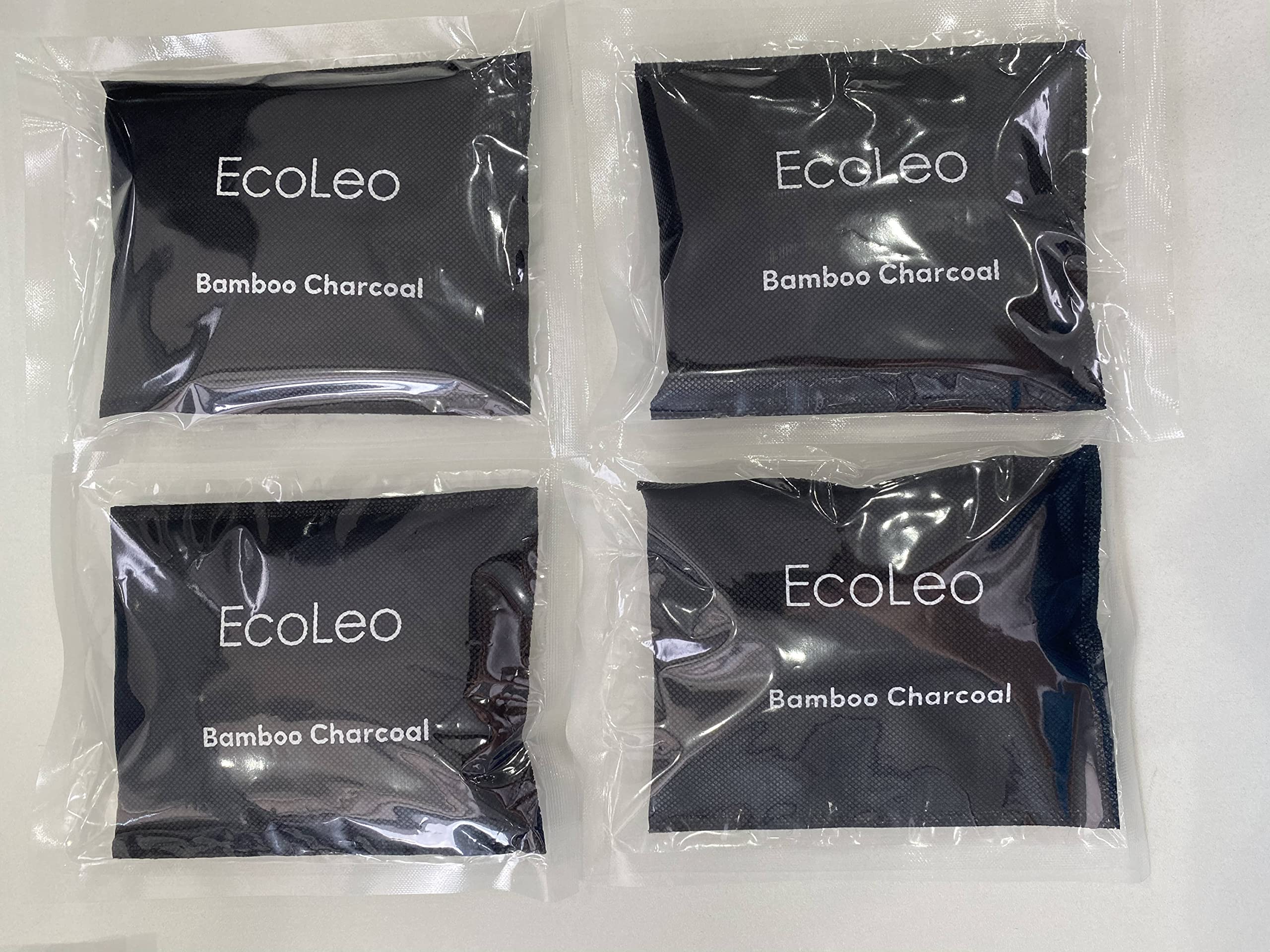 EcoLeo Compatible Liner Bags for Pet Waste Pail - 15 Count Bamboo Charcoal Deodorizer Bags | Odor Control & Eco-Friendly Dog Poop Bags for Home & Outdoor Use
