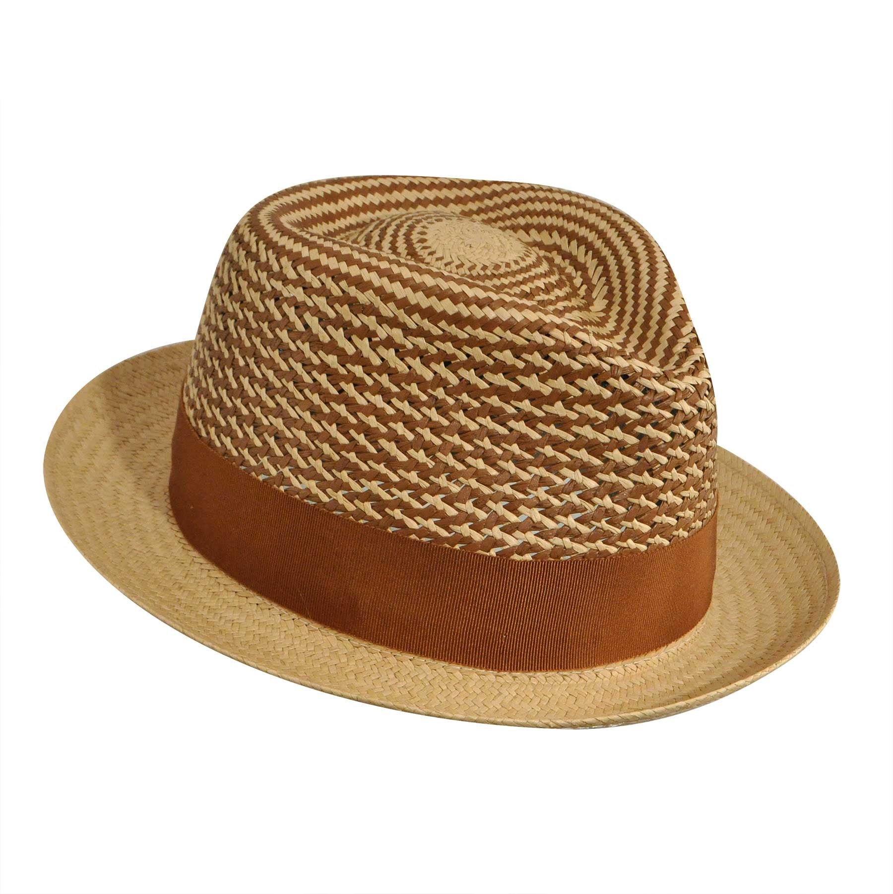 Bailey of Hollywood Niven Straw Fedora Hat for Women - Classic Summer Sun Hat for Outdoor, Beach, and Travel - Stylish Wide Brim Fedora for Sun Protection