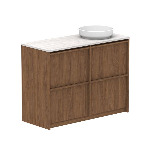 ADP Eli Floor Standing Vanity - Modern Bathroom Vanity with Sink & Storage | Perfect for Small Bathrooms, Powder Rooms & Master Bath Suites