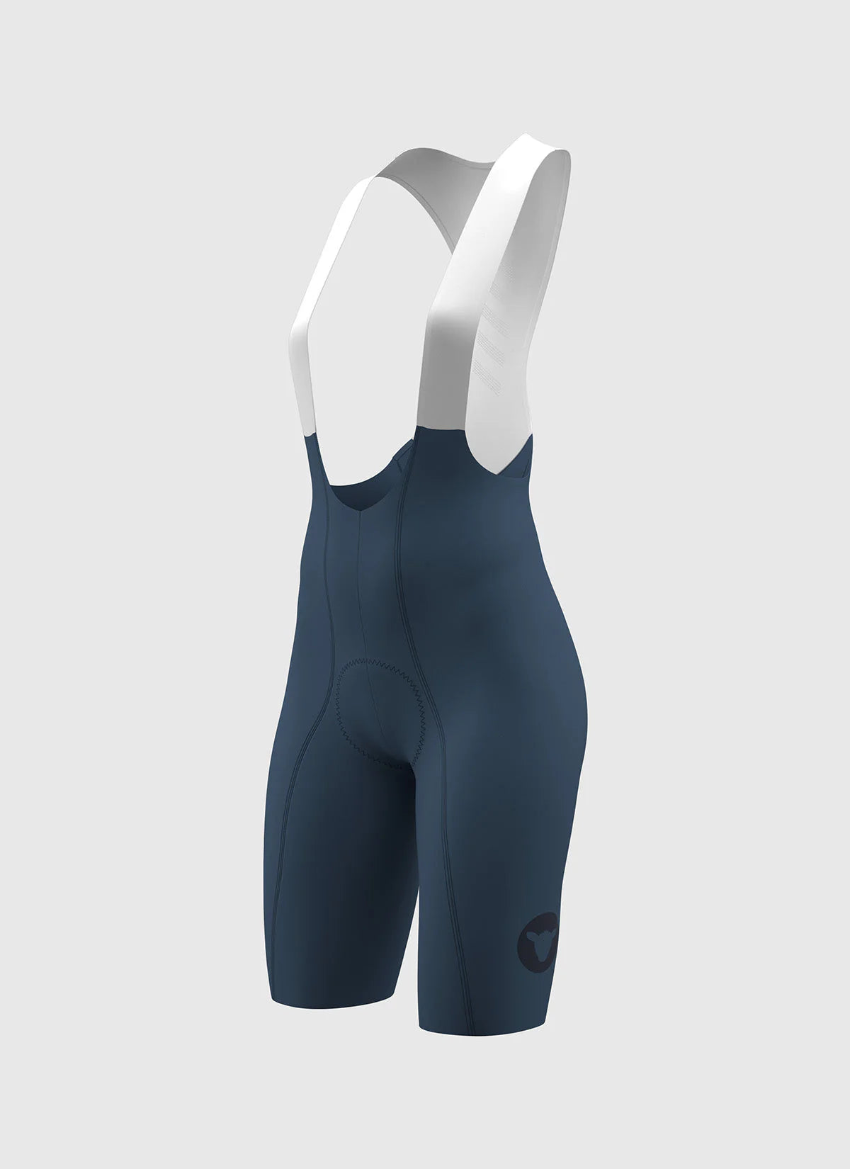 Black Sheep Women's Team 10 Cycling Bib Shorts - High Performance Breathable Indigo Blue for Road Biking & Indoor Training
