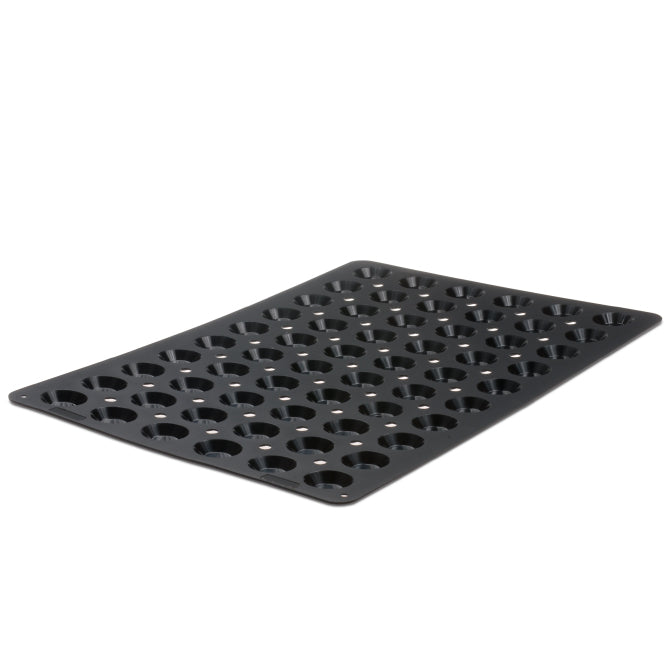Lekue Mini Tart Silicone Mold - 60 Cavities for Baking, Cupcakes, Chocolate & Desserts - Perfect for Home Baking, Party Treats & Holiday Cooking