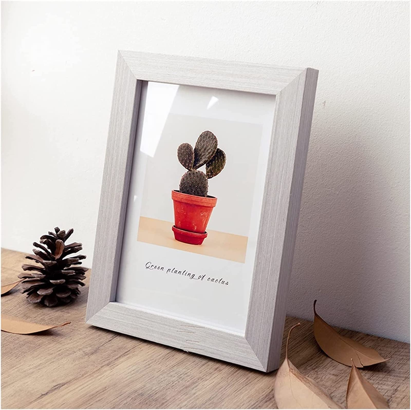 Wooden Photo Frame Wall Mounted - 8x10 Picture Frame for Wall Collage & Desktop Display - Home Decor for Living Room, Bedroom, Office (Set of 3)