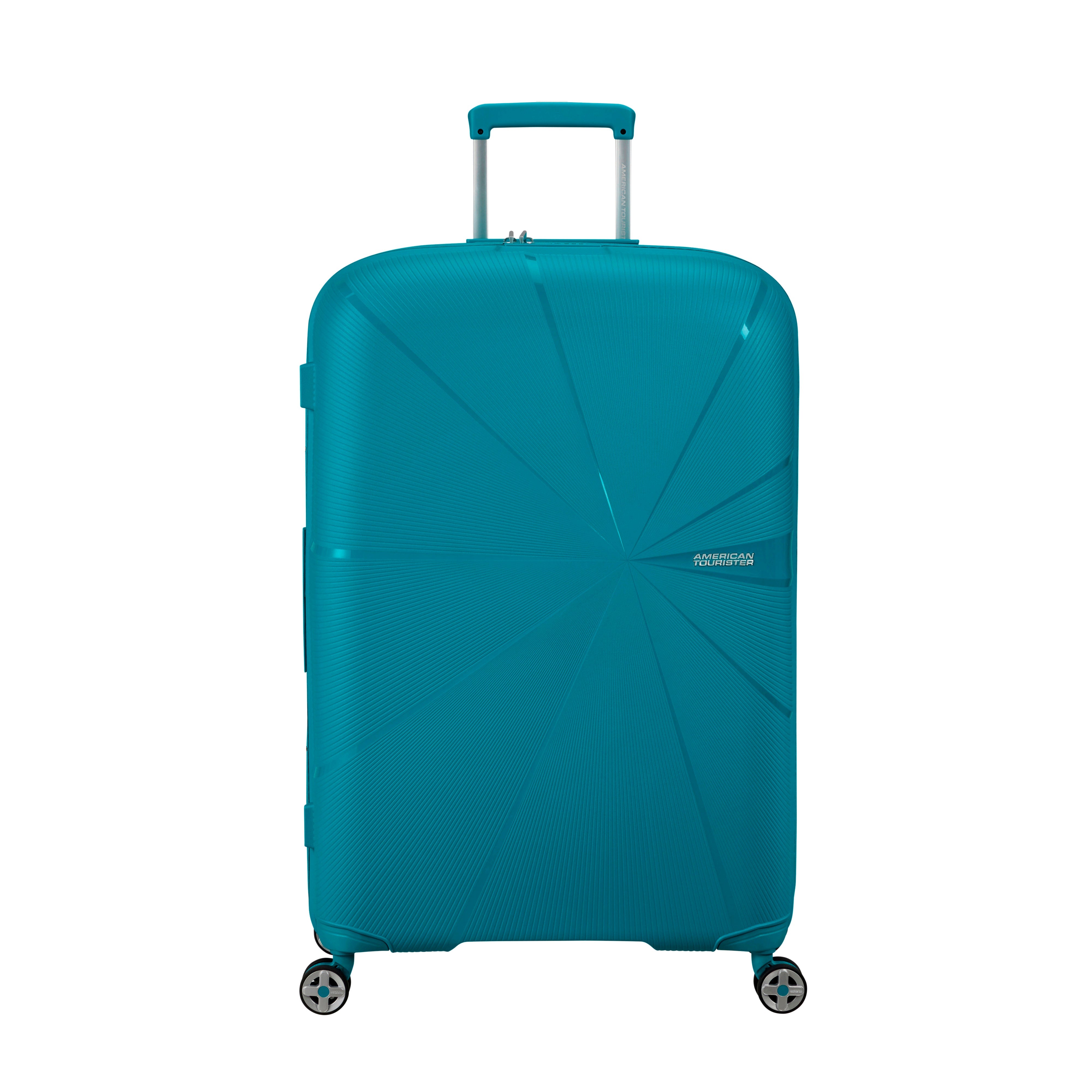 American Tourister StarVibe 3-Piece Expandable Spinner Luggage Set - Lightweight Suitcase for Travel, Business Trips & Family Vacations | Durable Hardshell Luggage with 360° Wheels