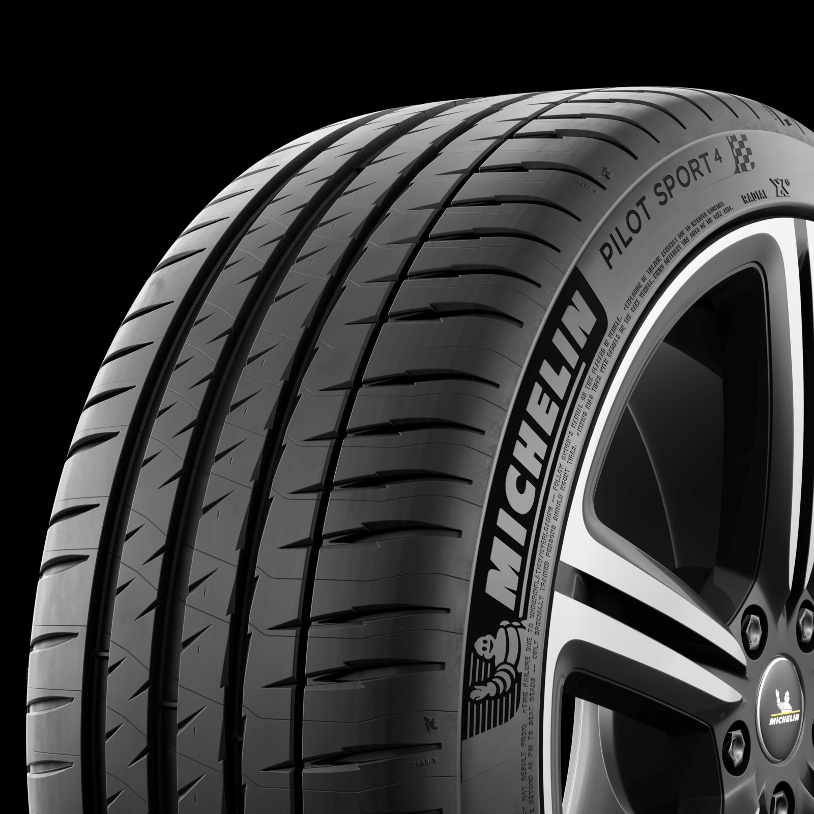 Michelin Pilot Sport 4 195/45R17 81W High Performance Summer Tires - Perfect for Sports Cars & High-Speed Driving