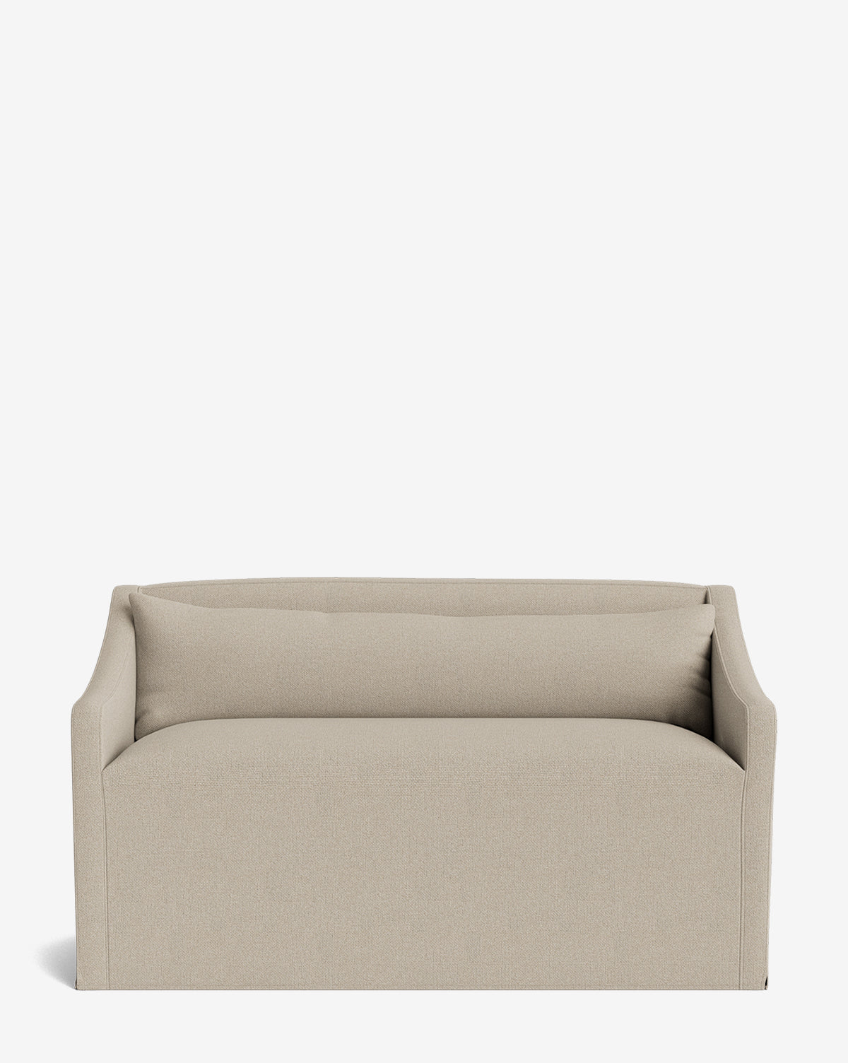 Olivier Slipcover Dining Bench - Washable Fabric Upholstered Seat with Removable Cover, Perfect for Kitchen, Dining Room, and Breakfast Nook