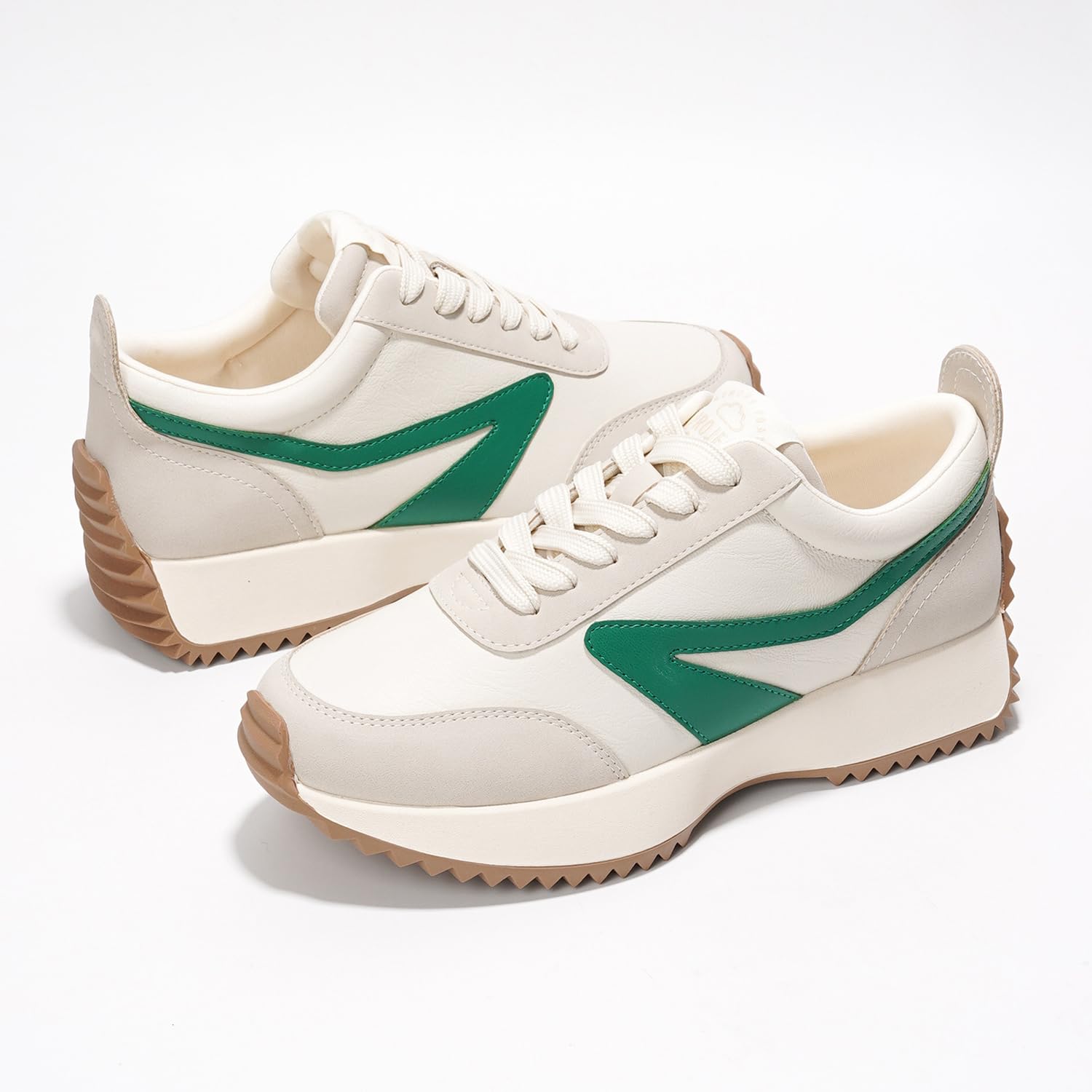 Women's Cloud Memory Foam Sneakers - Non-Slip Lace Up Running Shoes for Women | Comfortable Work & Casual Footwear | Perfect for Gym, Office & Everyday Wear 2024
