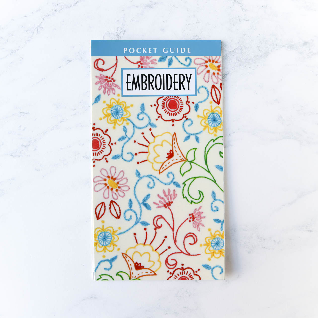 Embroidery Stitch Pocket Guide - Essential Hand Sewing Reference for Beginners & Experts - Perfect for Needlework, Cross Stitch & DIY Craft Projects