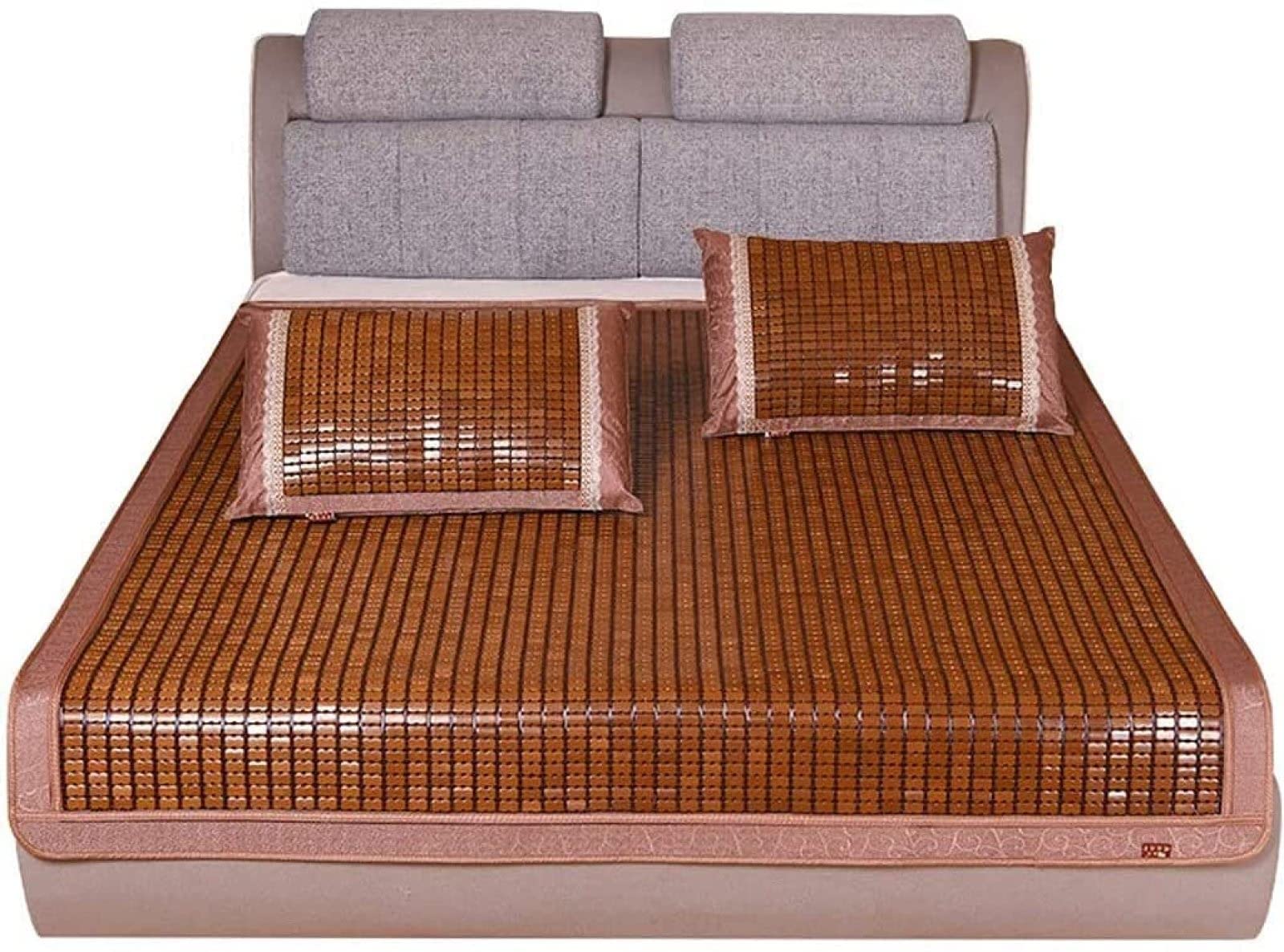 Cooling Foldable Summer Sleeping Mat - Portable Travel & Camping Bed for Home, School, Dormitory - Breathable Comfort for Hot Weather & Outdoor Adventures