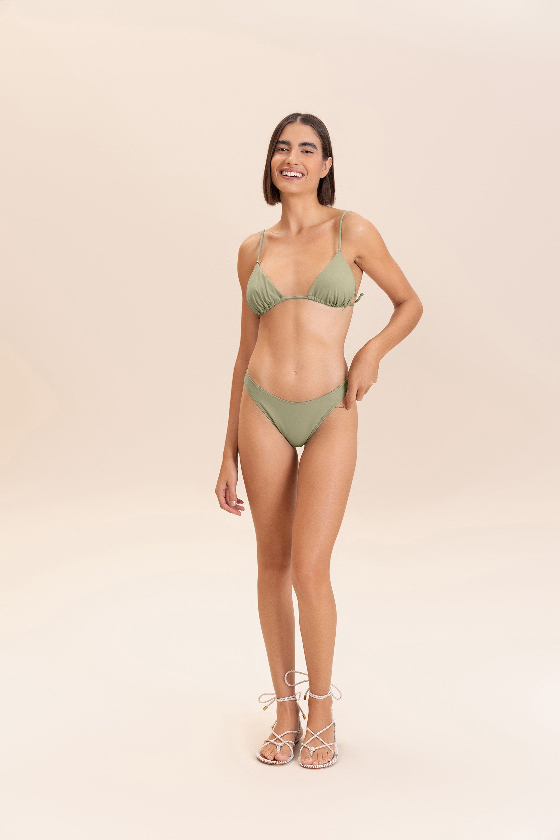 Sense® High Cut Thong Bikini Bottoms - Sexy Swimwear for Women, Perfect for Beach, Pool & Summer Vacations