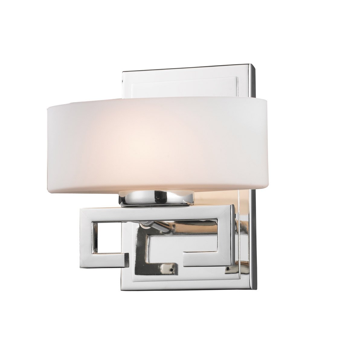 Modern Bathroom Vanity Light Fixture - 8 Inch Chrome Finish Steel LED G9 Bulb (4W) for Bathroom, Powder Room & Dressing Area Lighting