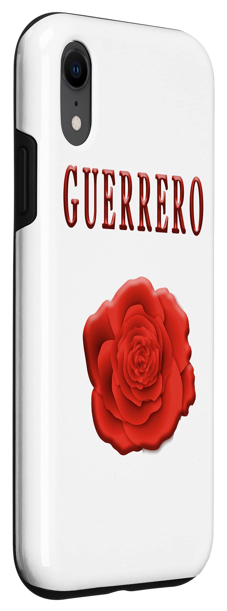iPhone XR Phone Case - Guerrero Red Rose Mexican Design, Durable Protective Cover | Perfect for Everyday Use, Travel & Gift Giving