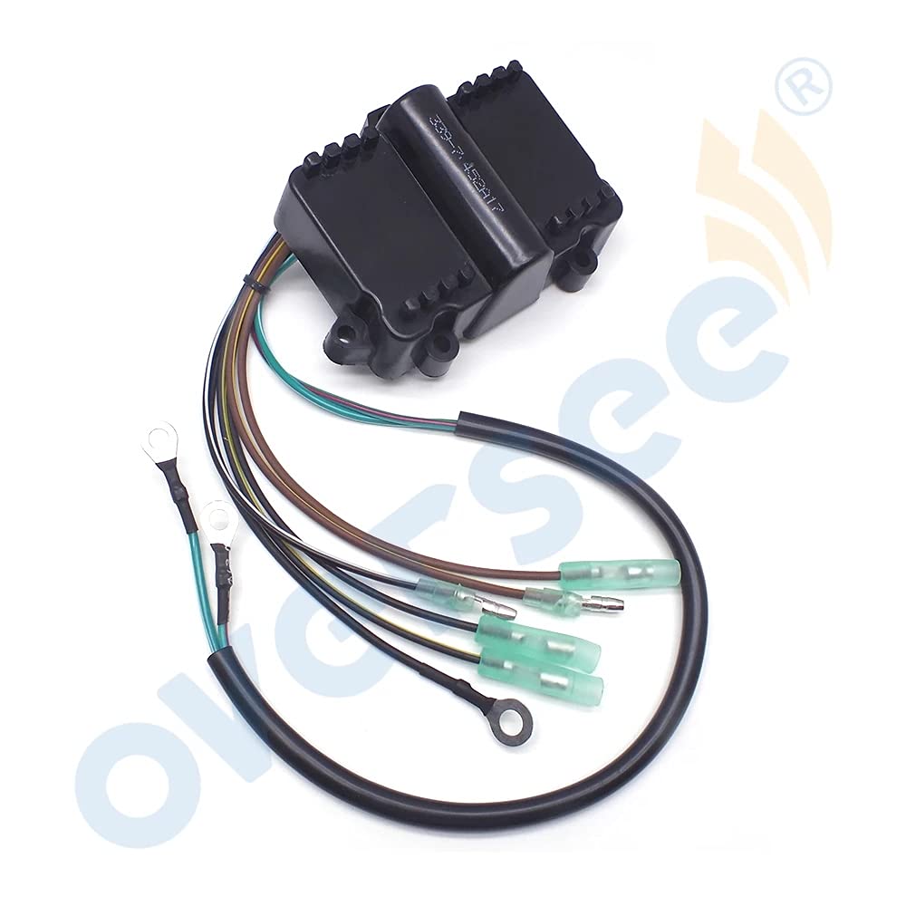 Mercury Mariner Outboard Motor Switch Box CDI 339-7452A17 - Compatible with 2-Stroke 6hp, 8hp, 9.9hp, 15hp, 20hp, 25hp Engines - Replaces 18-5777, 114-7452AK1, 339-7452A15, 339-7452A19 - Perfect for Marine Boating & Fishing