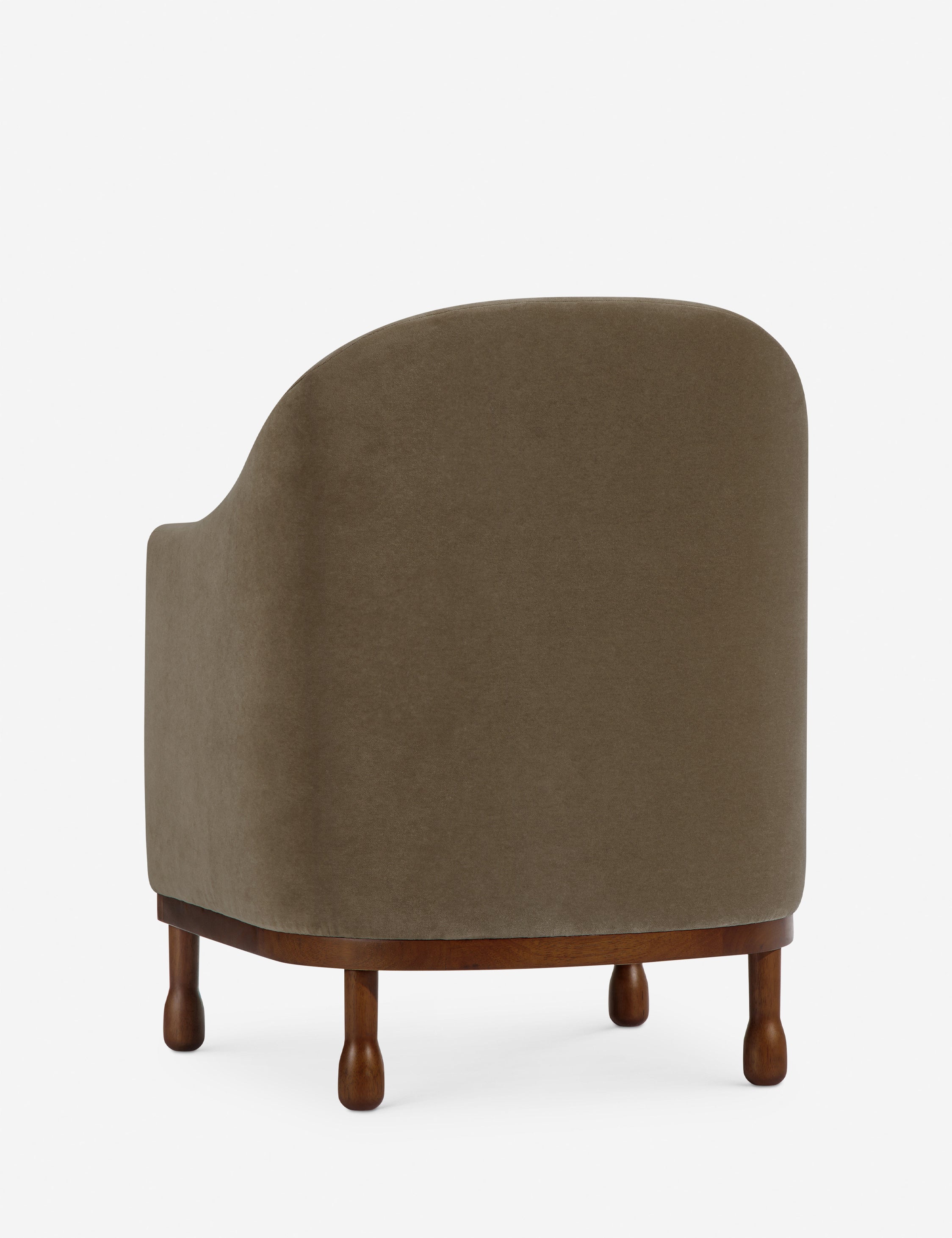 Gavin Accent Chair by Black Birch Homes x Co.House Designs - Modern Mid-Century Lounge Chair for Living Room, Bedroom & Office - Comfortable Upholstered Armchair with Wooden Legs